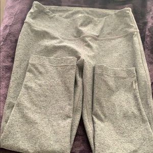 This is a dark Gray Capri leggings.